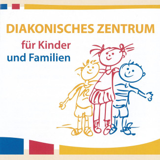 Loge des DZ mit gezeichneten Kindern