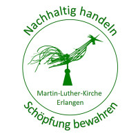 Grüner Gockel MLK Logo